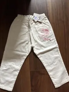 ミキハウス おしりフリル7分丈パンツ 80 - メルカリ