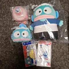 ハンギョドン当りくじ　ぬいぐる ポーチ てぬぐい 蒸し器　2.6.7.8.9