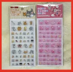【2枚セット】タイルシール♥︎星のカービィ♥︎トムとジェリー♥︎正規品①