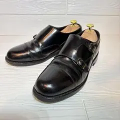 REGAL リーガル ダブルモンクストラップ ドレスシューズ　黒　ブラック