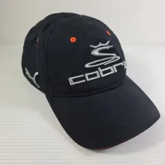 Cobra プーマ コラボ ブラック キャップ ゴルフキャップ