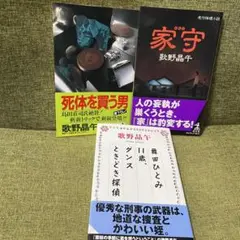 【初版/帯付き】歌野晶午　カッパ・ノベルス　まとめ売り　新書　光文社
