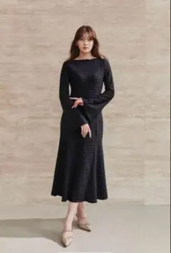 Herlipto Mermaid Jacquard DressMサイズ