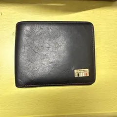 BLUBERRY BLACK LABEL 二つ折り財布 ブラック
