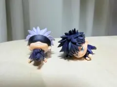 呪術廻戦 ガチャガチャ ハグコット　五条悟　伏黒恵