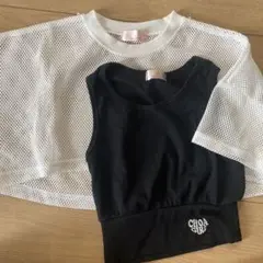 CHOA GIRL メッシュ＆タンクトップセット