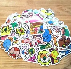 たべっ子どうぶつ ステッカー シール 100枚