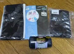 ストッキング　黒　ブラック　М　Ｌ　５足　ディノス　セシール