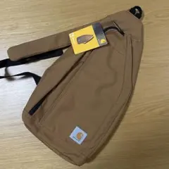 【新品】Carhartt Mono Sling ボディバッグ ブラウンのサムネイル