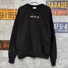 Champion SHENANDOAH カレッジロゴ スウェット ブラック L