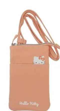 新品　Hello Kitty スマホポーチ　スマホショルダーバッグ
