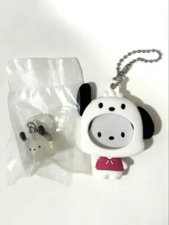 サンリオ　ポチャッコ　⭐︎フォト缶バッジ付きマスコット　⭐︎なりきりメンダコ