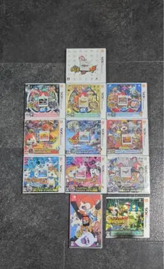 3DS】妖怪ウォッチシリーズ ソフト/カセット コンプリートセット