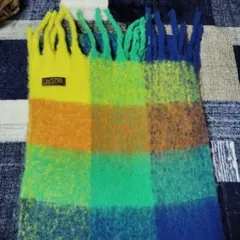 最終価格グリーン系マフラー