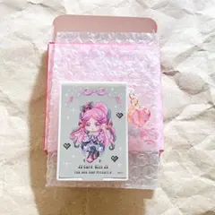 キミとアイドルプリキュア ドットアート ハートビーズ付きミニミラー キュアキッス