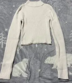 【袖口について説明あり！確認必須】INGNI アイボリー セーター Mサイズ