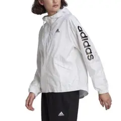 adidas ウィンドブレーカー ホワイト/ブラックのサムネイル