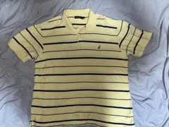 Nautica ストライプ ポロシャツ XL