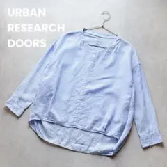 URBAN RESEARCH DOORS リネンバックタックシャツ プルオーバーのサムネイル