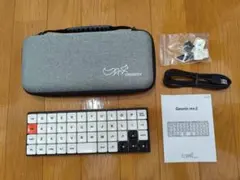美品☆Chosfox Geonix48 Rev2 Tri-Mode シルバー格子 - メルカリ