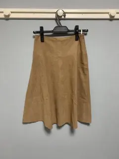 NATURAL BEAUTY BASIC ベージュ フレアスカート XS