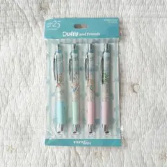 ディズニーリゾート ENERGEL 4色ボールペン ダッフィー ジュビリー