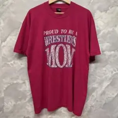 USA古着レスラーの母 Tシャツ XL