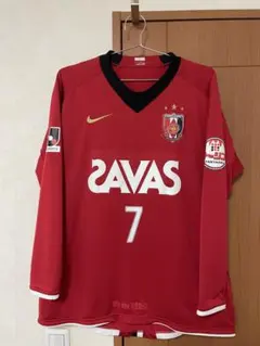 浦和レッズ ユニフォーム アウェイ 2011 長袖 襟付 # 19 浦和レッズ ユニフォーム アウェイ 2011 長袖 襟付 # 19|mercari