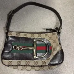 GGキャンバス ホースビット ショルダーバッグ