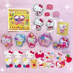 ♡平成 キティ シャカシャカ＆フレーク シール お裾分け♡