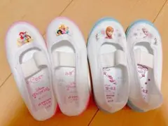 【美品】MoonStar ムーンスター 上靴 アナ雪・プリンセス 15㎝