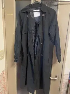 ブラック トレンチコート Mサイズ