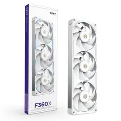 NZXT F360X RGB White パフォーマンスファン 新品未開封のサムネイル