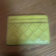 ボッテガべネタ　パスケース　イエロー