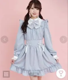 【Secret Honey】 ワンピース 水色のサムネイル