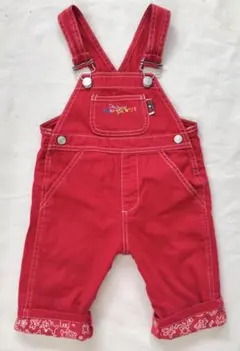 【値下げ】ミキハウス オーバーオール 80cm