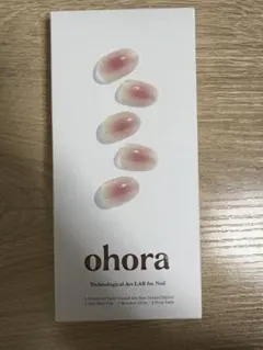 オホーラohora【N Glow Blush】ジェルネイルシール