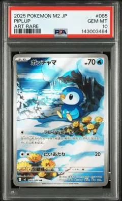 【PSA10】ポッチャマ AR インフェルノ ポケモンカード