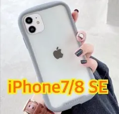 新品 iPhone7 8 SE SE2 SE3 黒 韓国 iPhoneケース