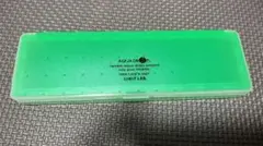 AQUA グリーン 筆箱 透明