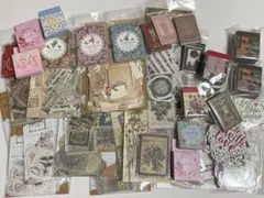 お得！海外シール　紙もの　まとめ売り　コラージュ　お値段交渉可能