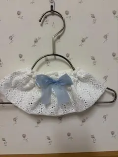 セール品 ハンドメイド！わんちゃん用ケープ ダブルレース S～M程度