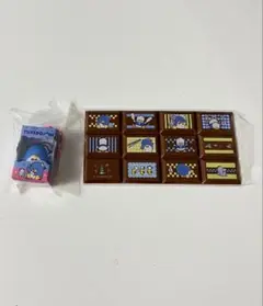 サンリオ タキシードサム ちょこぶろっくしーる キーホルダー 2点セット
