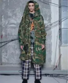 kidill バニーモッズコート　BUNNY MODS COAT　新品 KIDILL(キディル) 24SS BUNNY MODS COATオーバーサイズ 汚れ加工