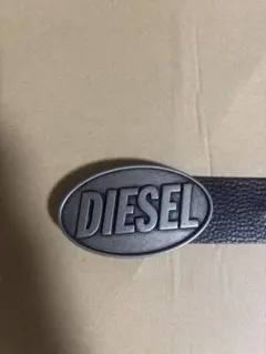 DIESEL ディーゼル レザーベルト ロゴバックル