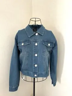 デニムジャケット Gジャン (M) ブルー