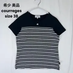 クレージュ courreges ボーダートップス 2026年最新】Courreges 柄・デザイン：ボーダー レディース 半袖(T