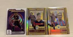 Topps finest 네이마르 호나우지뉴 인서트 3장 세트