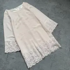 【MERCURY DUO】マーキュリーデュオ（F）花柄 総柄 タイトワンピース