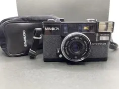 minolta HI-MATIC AF ハイマチック 元箱 保証書 動確済 美品 ハードオフ購入のジャンクカメラ MINOLTA HI-MATIC AF-D 試写
